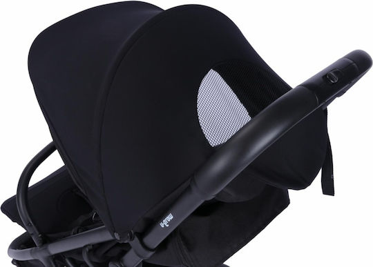U-Grow Sport Baby Stroller Suitable from 6+ Months Black 6.8kg