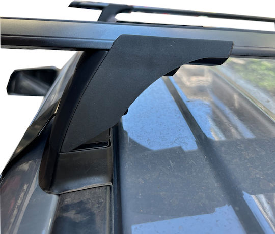 Yakima Μπάρες Οροφής Αλουμινίου για Ford Ranger / Raptor 2022+ (Σετ με πόδια) Μαύρες