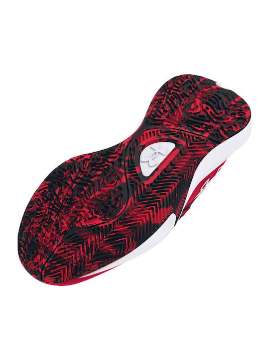 Under Armour GS Lockdown 7 Basketball Red