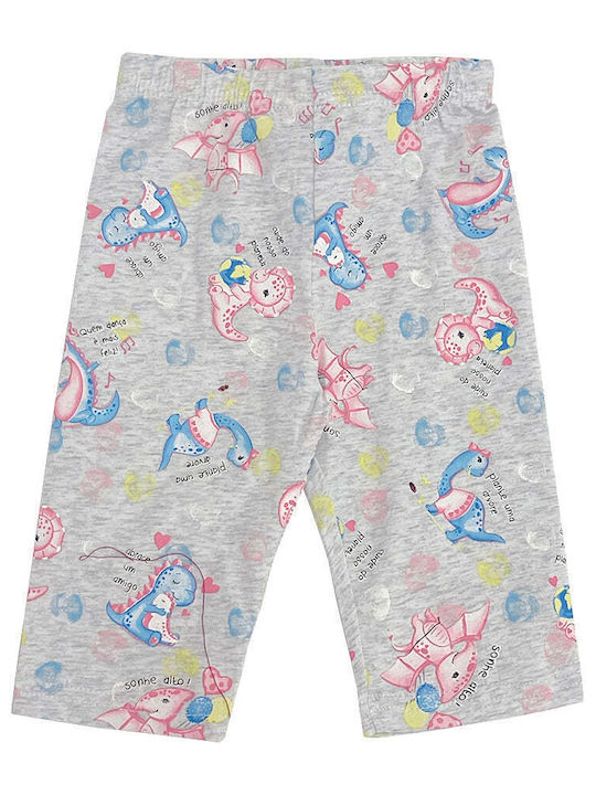 Ustyle Kinder Set mit Leggings Sommer 2Stück Rosa