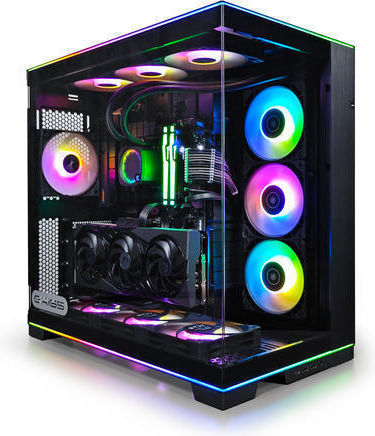 Supernova G:RIGS SUPERNOVA Ultra Гейминг Настолен компютър (i7-14700KF/32GB DDR4/2TB SSD/GeForce RTX 4070 Ti/Без операционна система)