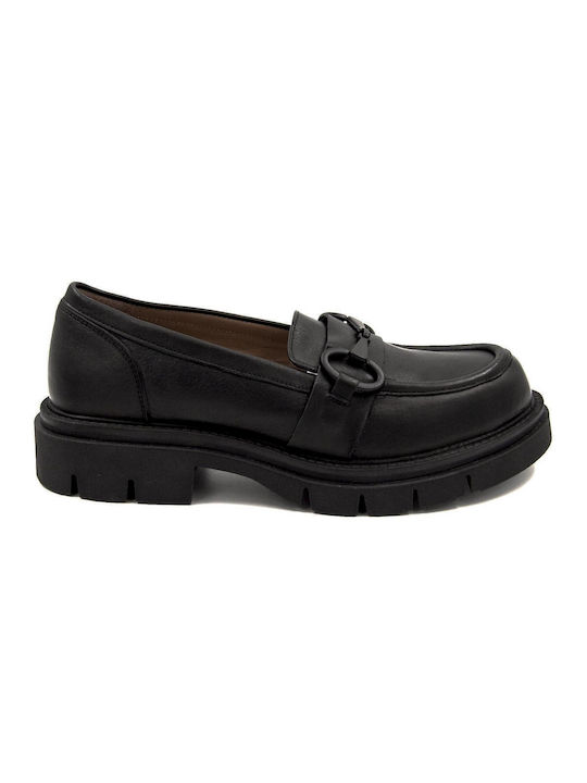 Wave Women's Loafers in Black Color