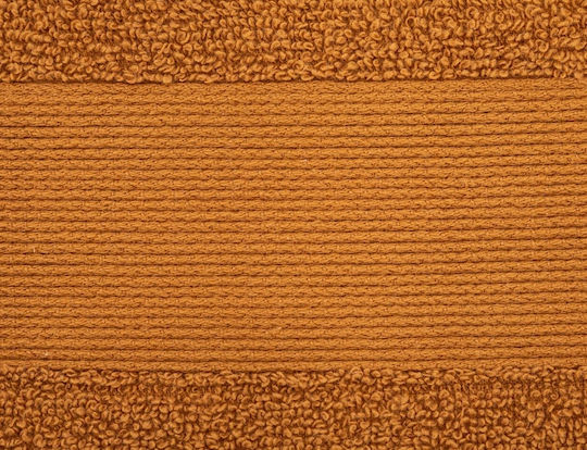 Atmosphera Bath Towel 100x150cm Cinnamon Brown Weight 450gr/m²