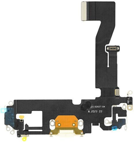 Кабел с Порт за зареждане в Бял цвят за Apple iPhone 12, Apple iPhone 12 Pro