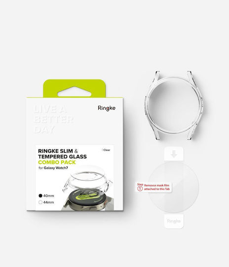 Ringke Tempered Glass pentru Galaxy Watch7 40mm 1buc