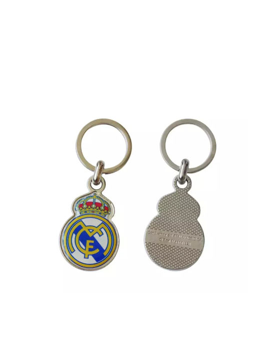 Real Madrid Keychain Metallic