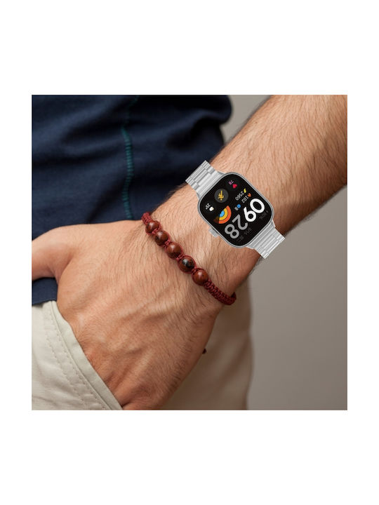 Armband Rostfreier Stahl Schwarz (Xiaomi Redmi Watch 4/5/Smart Band 8/9 Pro)