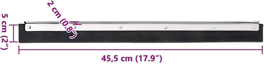 Floor Cleaning Head 45.5x2x5 cm Steel Rubber 4008376
