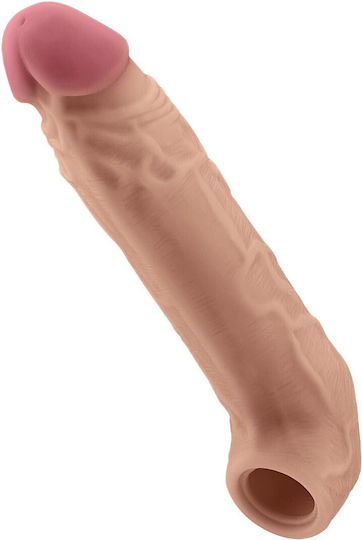 Shaft Προέκταση Πέους με Δόνηση Flesh 20cm