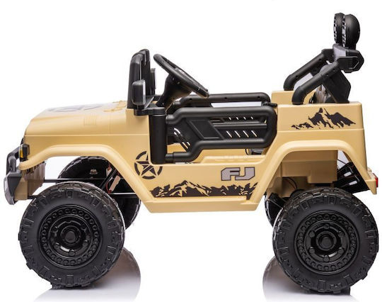 Kinder Auto Doppelsitzer Toyota FJ 4x4 Beige