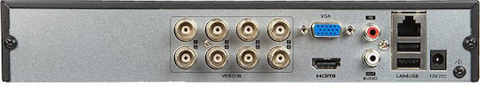 Hikvision HWD-5108M Καταγραφικό HVR 8 Καναλιών