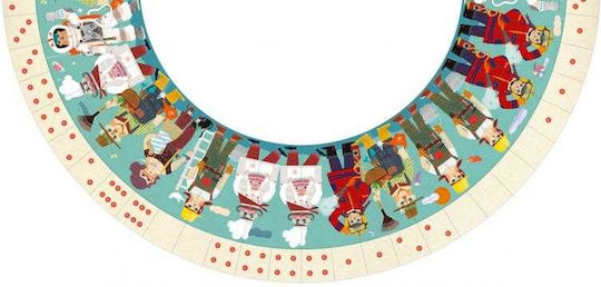 Настолна игра Circular Domino за 2+ играчи 3+ години (EN) Londji
