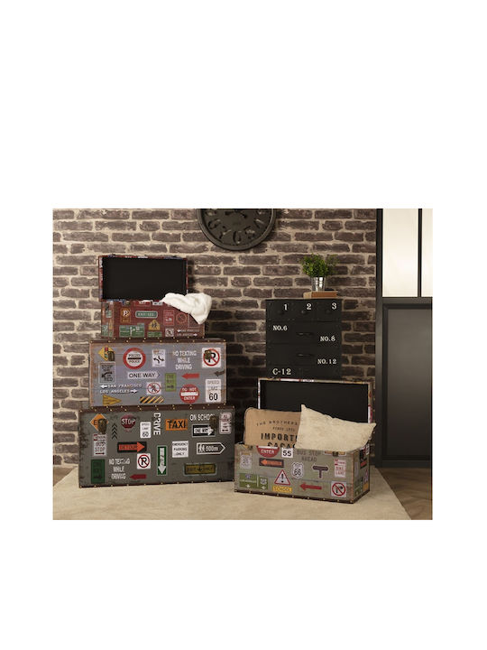 Atmosphera Set Dekorative Boxen Metallisch Bryce 4 Stück Atmosphera Set Dekorative Boxen Metallisch Bryce 4 Stück