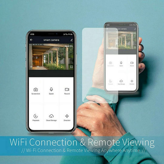 JT8177 IP Surveillance Camera Wi-Fi Full HD 1080p Waterproof with Two-Way Communication