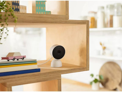 Google Nest Cam (indoor, wired) GA01998-FR IP Überwachungskamera Wi-Fi 1080p Full HD mit Zwei-Wege-Kommunikation