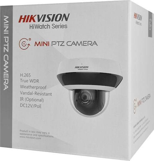 Hikvision HWP-N2404IH-DE3 IP Cameră de Supraveghere Full HD+ 4MP Rezistentă la apă cu Microfon și Lentilă 2.8-12mm