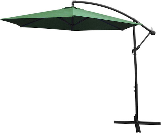 Green Cantilever Parasol Green Cantilever Parasol