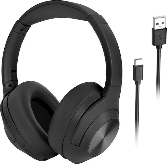 Kruger & Matz KM0671 Ασύρματα / Ενσύρματα Over Ear Ακουστικά Μαύρα