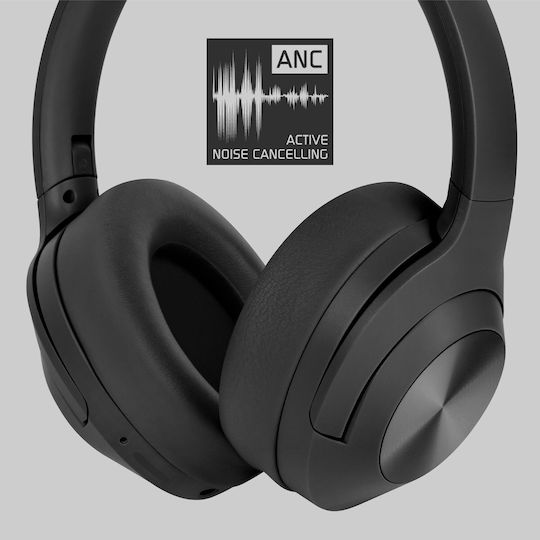 Kruger & Matz KM0671 Ασύρματα / Ενσύρματα Over Ear Ακουστικά Μαύρα