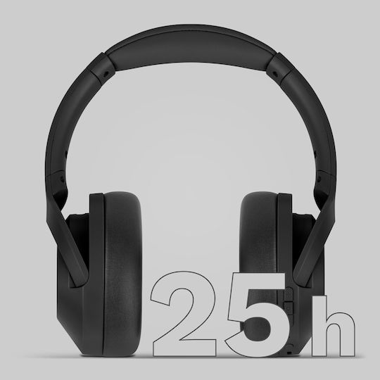 Kruger & Matz KM0671 Ασύρματα / Ενσύρματα Over Ear Ακουστικά Μαύρα