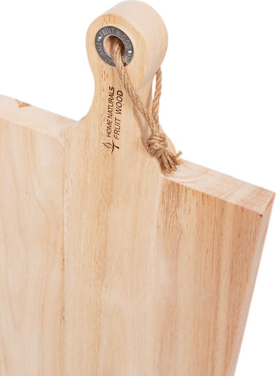 Kaemingk Rectangular Wooden Chopping Board Brown 77x29cm