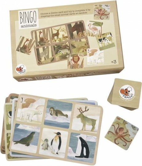 Brettspiel Animal Bingo für 2-6 Spieler 3+ Jahre Egmont