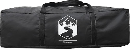 vidaXL Campingzelt Tunnel Weiß für 2 Personen 360x135x105cm