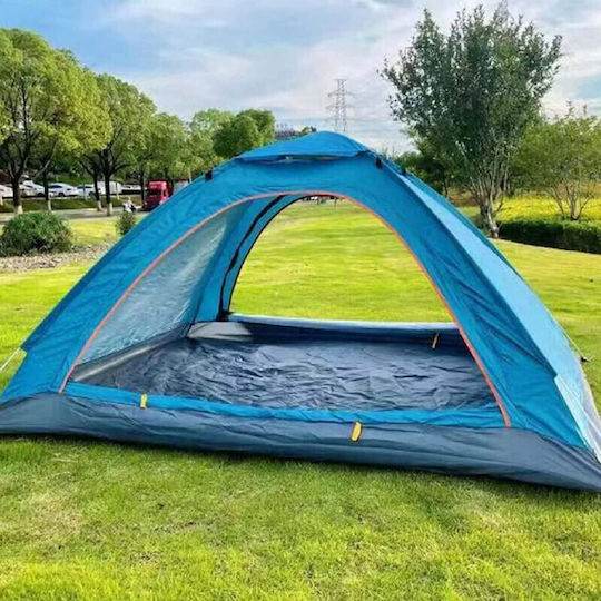 Автоматична Лятна Къмпинг Сцена Igloo Сини за 3 души 200x200x135 см