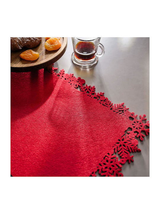 Gofis Home Christmas Placemats Red L30xW45cm 1pcs