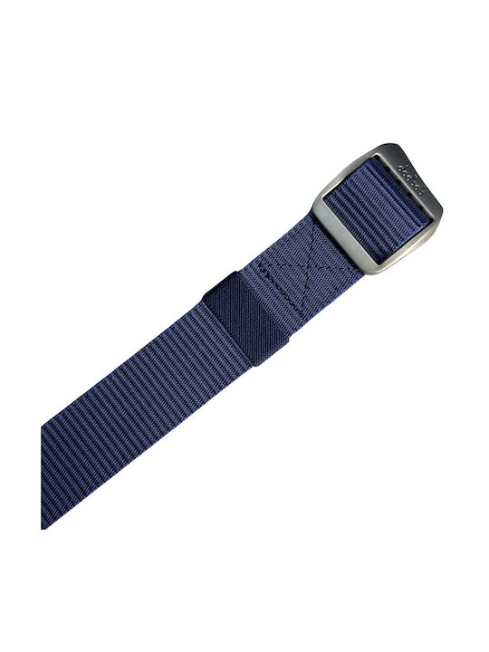 Senior Men's Webbing Belt Wide Belt Blue