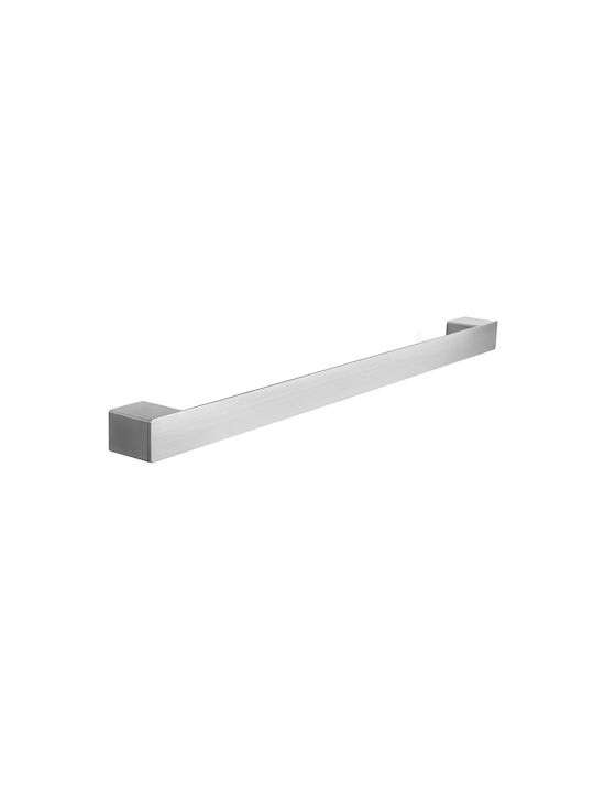 Kapitan Single Wall-Mounted Bathroom Rail ​60x60cm Inox Gray