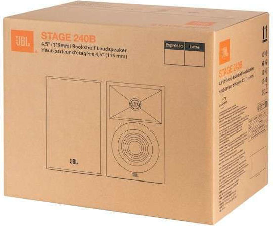 JBL Stage 250B Двойка Hi-Fi Говорители Bookself 150W 2 Брой шофьори Ш20xД24.1xВ32.1см. Black