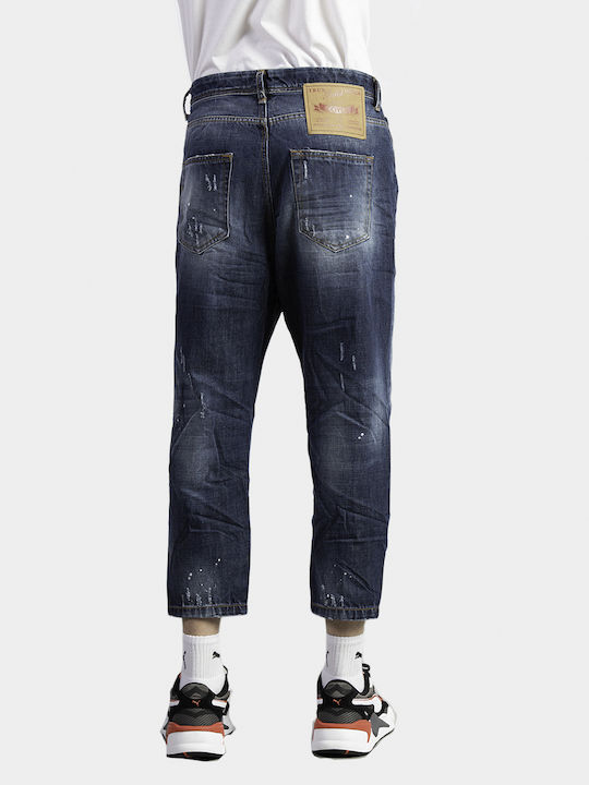 L3483 Dan Pantaloni Jeans pentru Bărbați Navy-blue