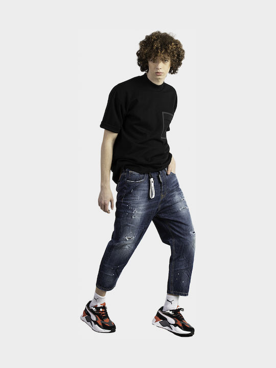 L3483 Dan Pantaloni Jeans pentru Bărbați Navy-blue
