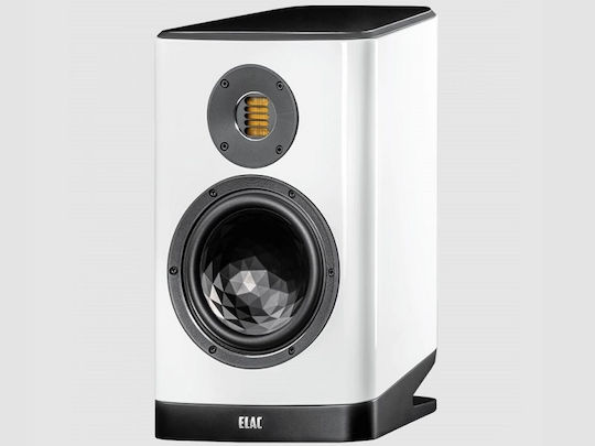 Elac Vela BS 404.2 Ζεύγος Ηχείων Hi-Fi Βιβλιοθήκης 80W 2 Δρόμων Π27.6xΒ33.2xΥ41.2εκ. High Gloss White