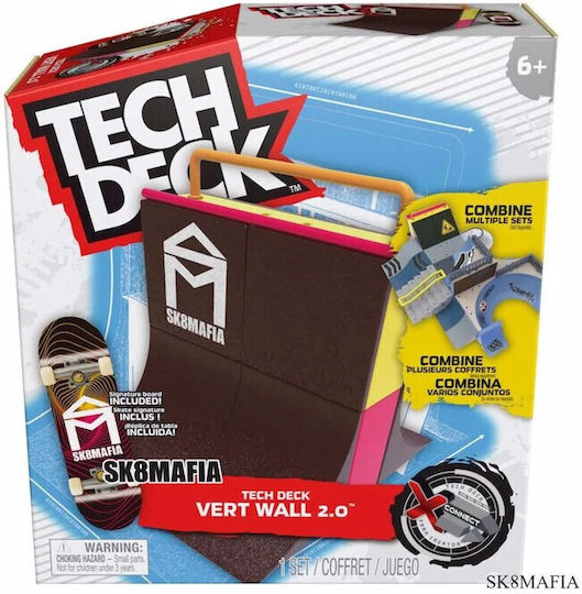 Tech Deck X-connect Creator de Parc 1 Mini Skateboard 1 Rampă 1 Bucată