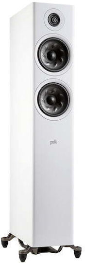Polk Audio Reserve R600 Ηχείο Hi-Fi Δαπέδου 150W 2 Δρόμων Π28.07xΒ38.16xΥ106.38εκ. Λευκό