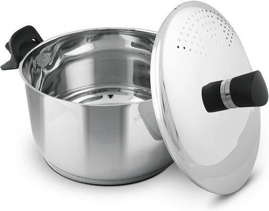 Lamart Βαθιά Ανοξείδωτη Κατσαρόλα 6lt / 24cm Lamart Βαθιά Ανοξείδωτη Κατσαρόλα 6lt / 24cm