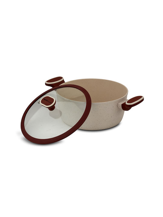Nava Terrestrial Tiefer Topf aus Aluminium 4.4Es / 24cm