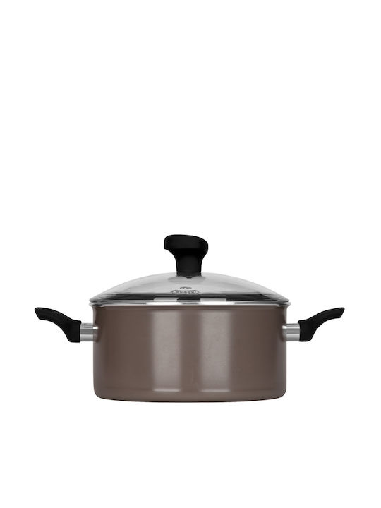 Flow Deep Stainless Steel Pot 4lt / 22cm