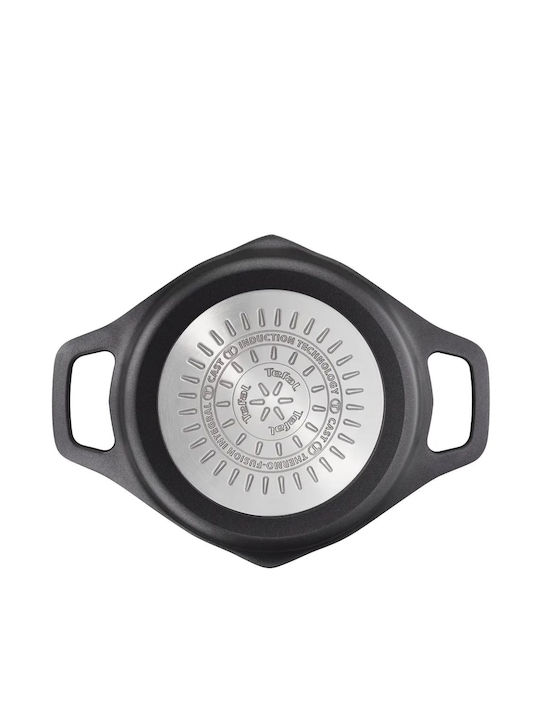 Tefal Robusto Βαθιά Κατσαρόλα από Χυτό Αλουμίνιο 2.8lt / 20cm
