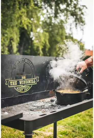 The Windmill Dutch Oven Dutch Oven Round Cast Iron 3.8lt 1pcs