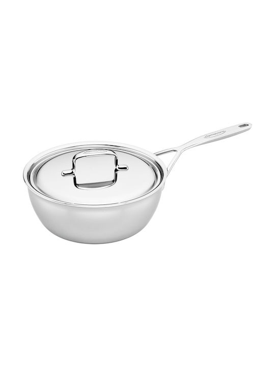 Demeyere Demeyere Edelstahl Sautierpfanne mit Deckel 24cm