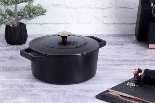 Berlinger Haus Black Royal Collection Tiefer Topf aus Gusseisen 4.3Es / 24cm
