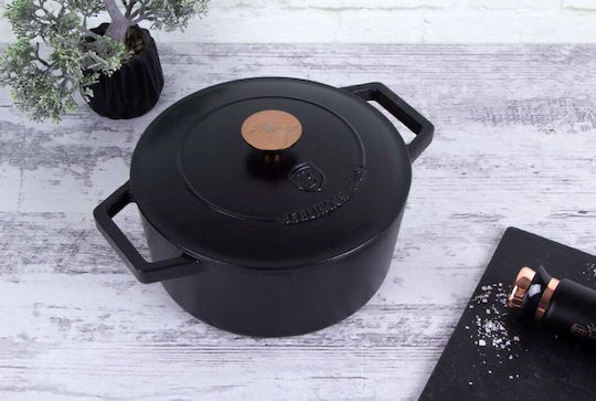 Berlinger Haus Black Royal Collection Tiefer Topf aus Gusseisen 4.3Es / 24cm