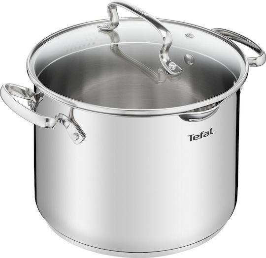 Tefal Duetto+ Ανοξείδωτη Κατσαρόλα Μαρμίτα 6.1lt / 22cm