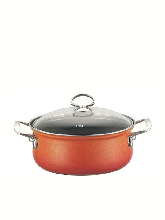 Riess Tiefer Topf aus Aluminium 1Es / 16cm