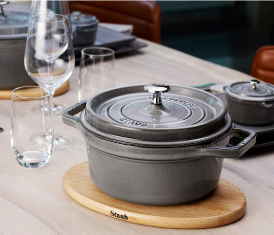 Staub La Cocotte Tiefe Topf aus Gusseisen 6.7lt / 28cm