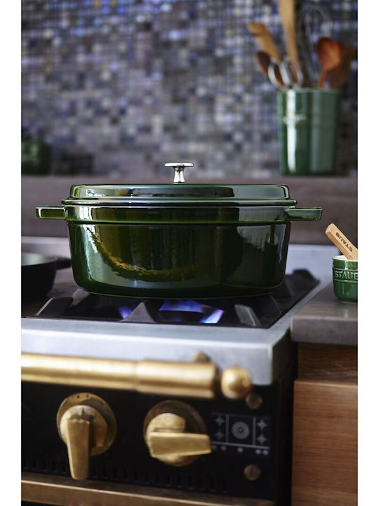 Staub Oval Cocotte Dutch Oven Oval Cast Iron 1pcs