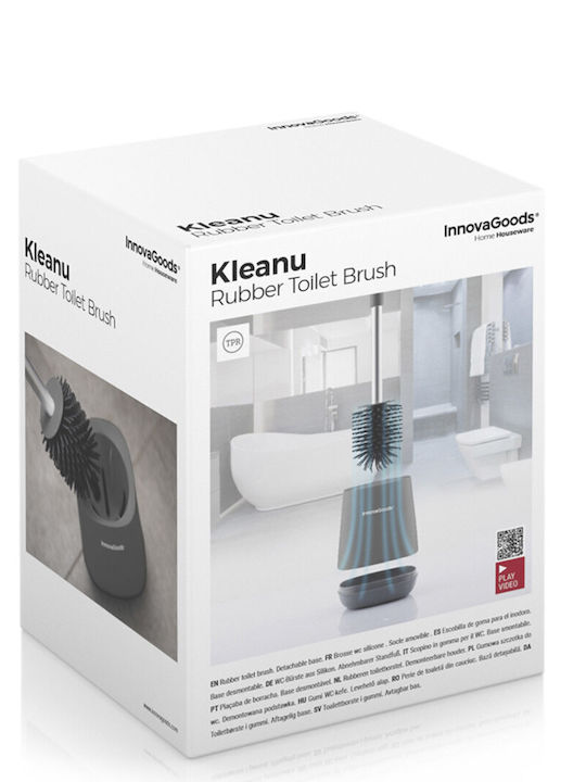 InnovaGoods Kleanu Πλαστικό Πιγκάλ Μπάνιου Γκρι